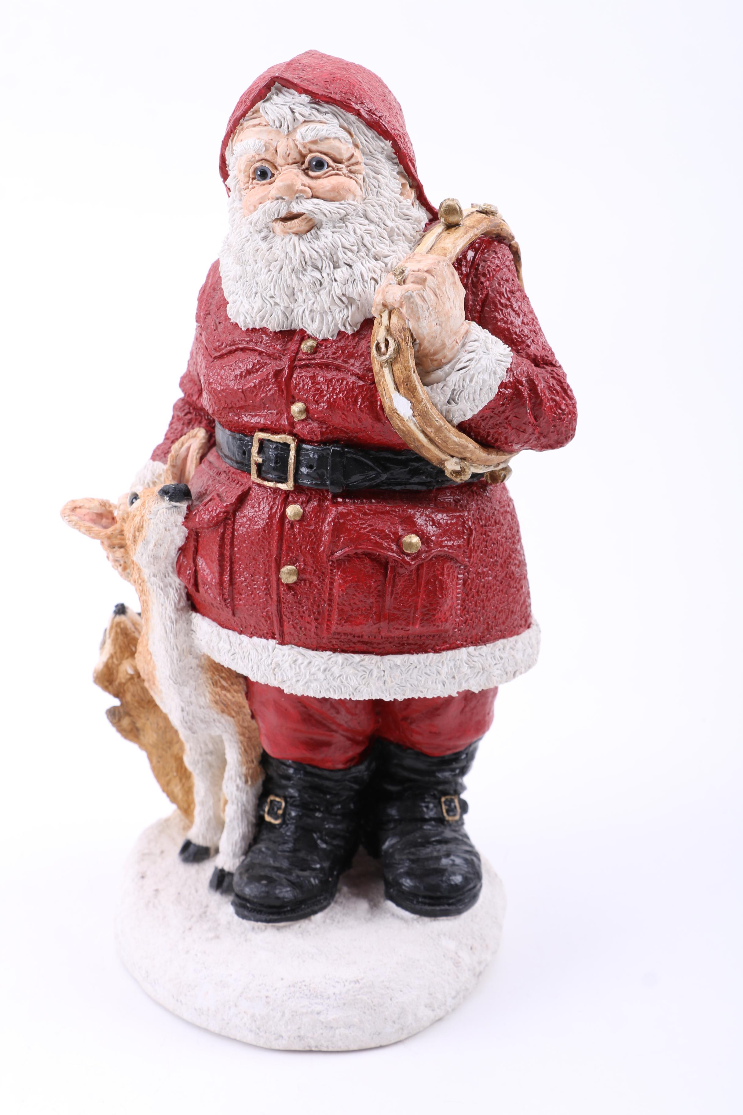 United Design Limited Edition Ceramic Santa Clause Figurines