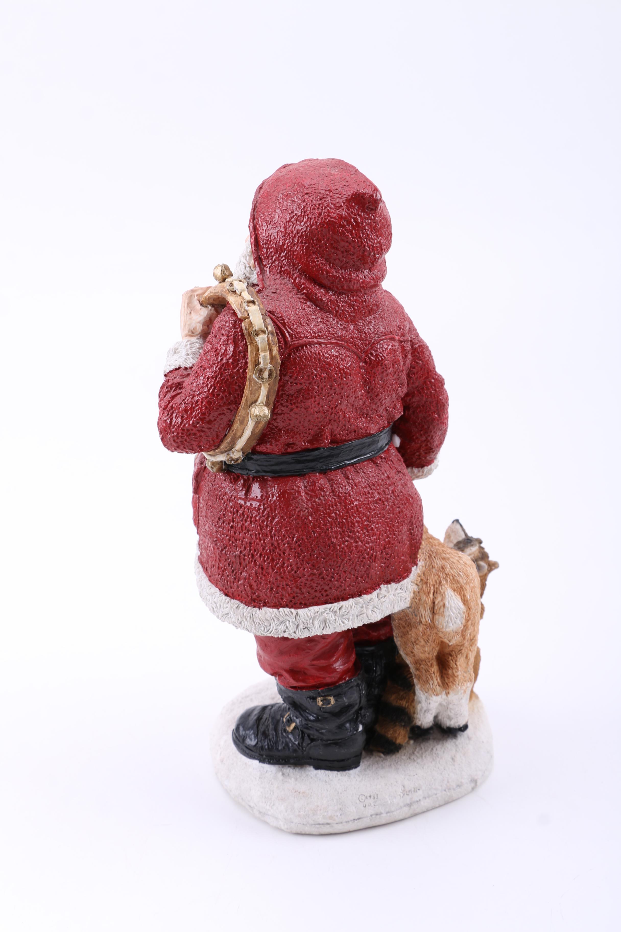United Design Limited Edition Ceramic Santa Clause Figurines