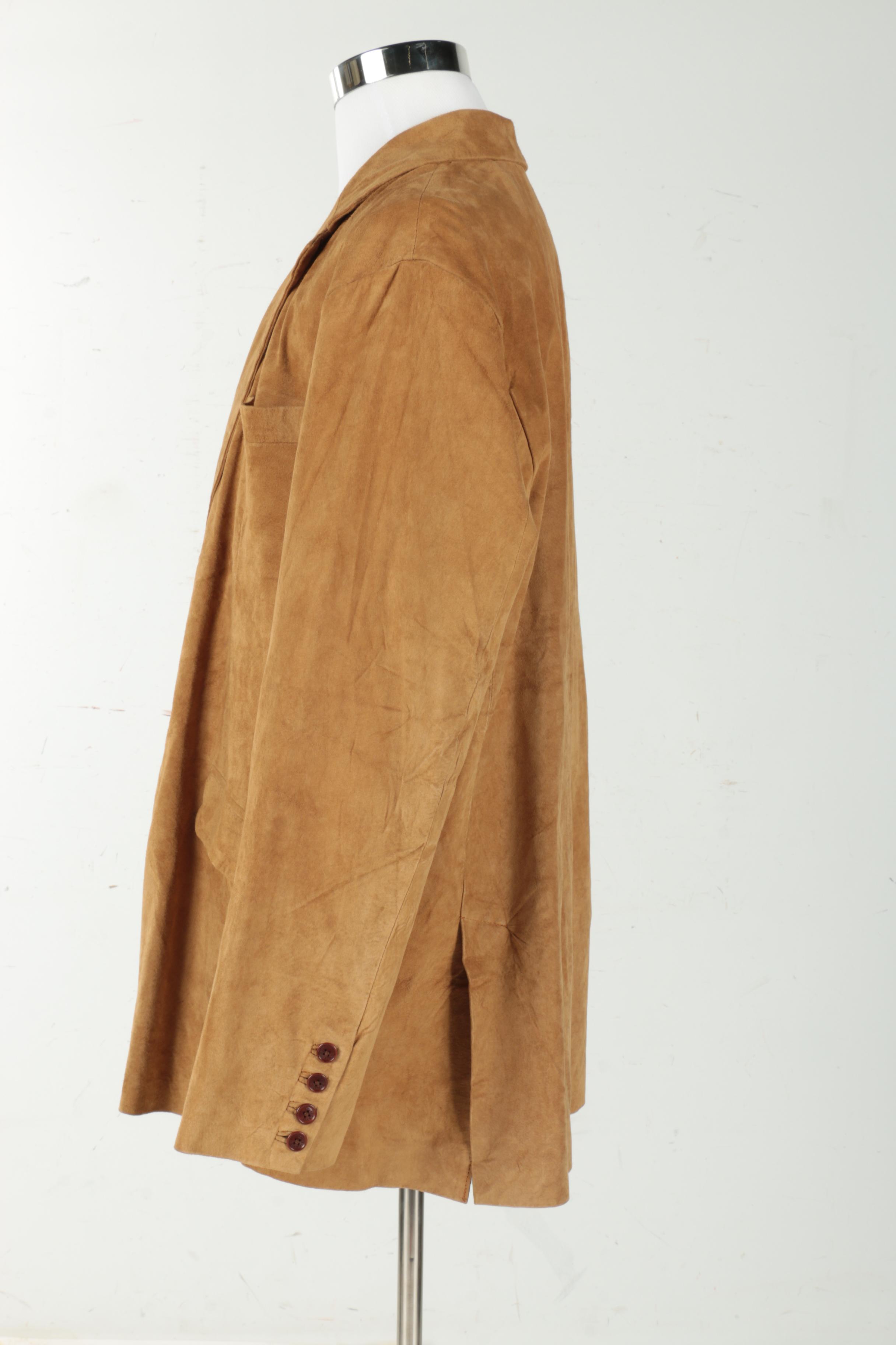 Tan Suede Orvis Blazer