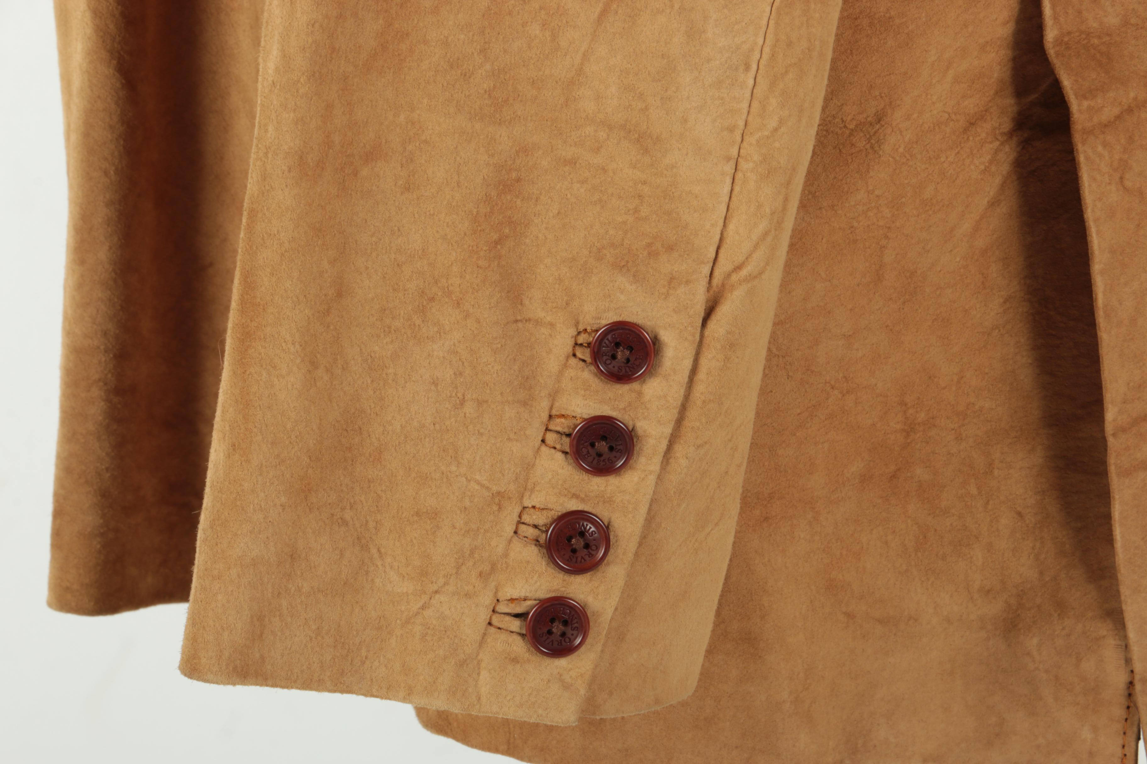 Tan Suede Orvis Blazer