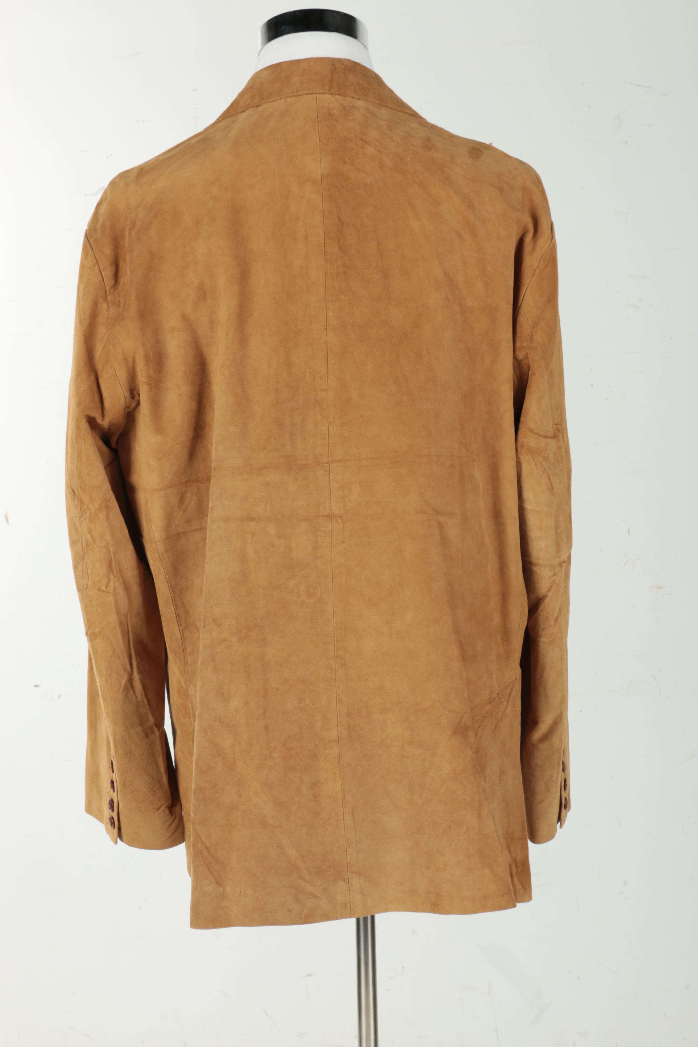 Tan Suede Orvis Blazer