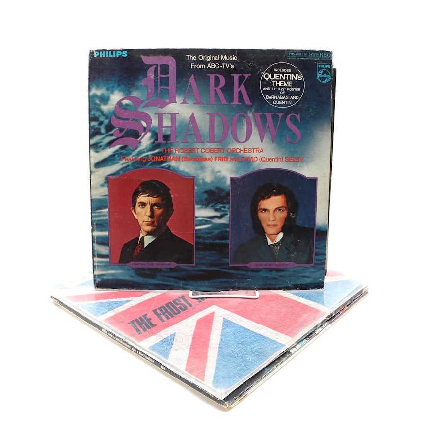 "Dark Shadows" and Other Vintage Soundtrack LPs