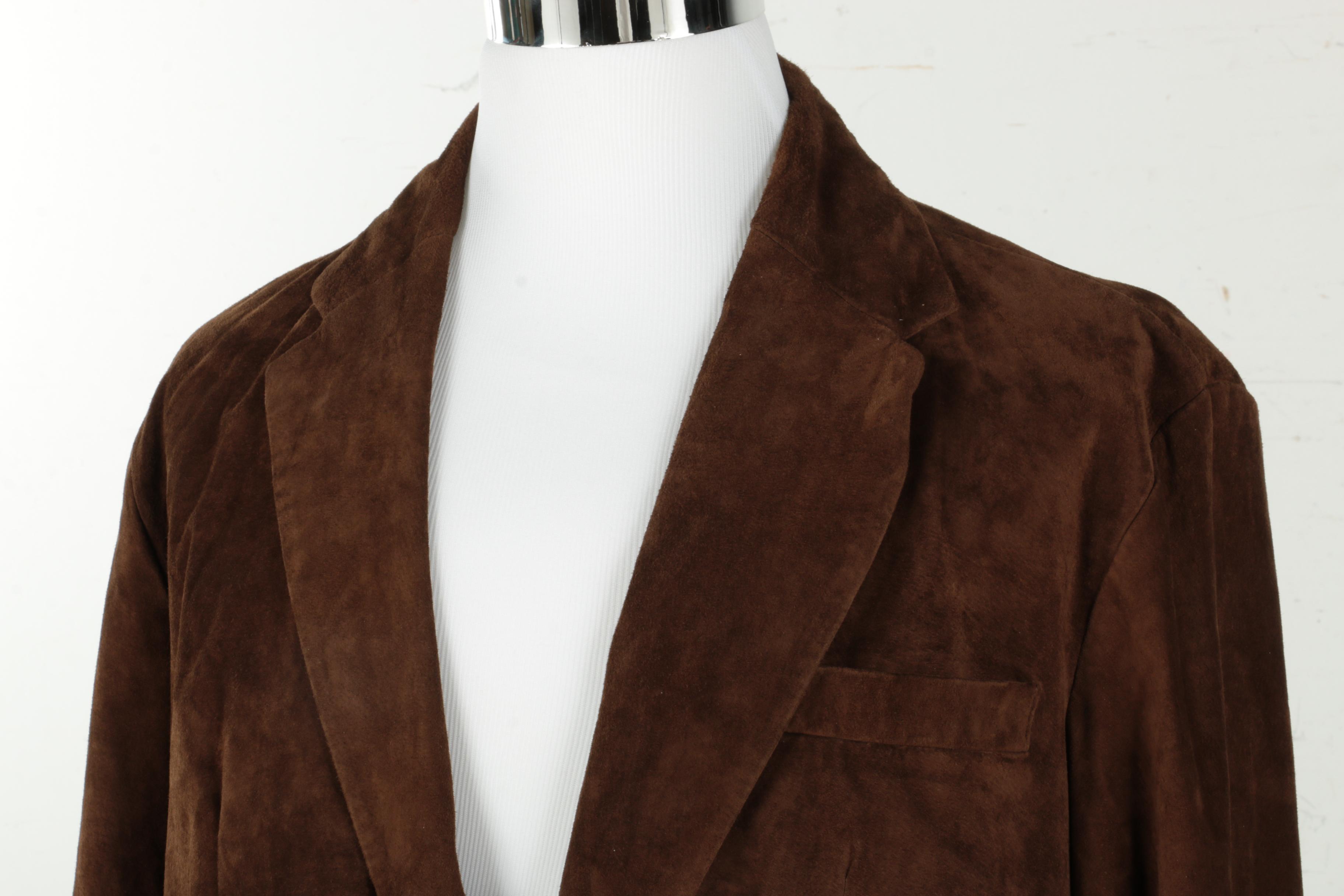 Brown Suede Orvis Blazer