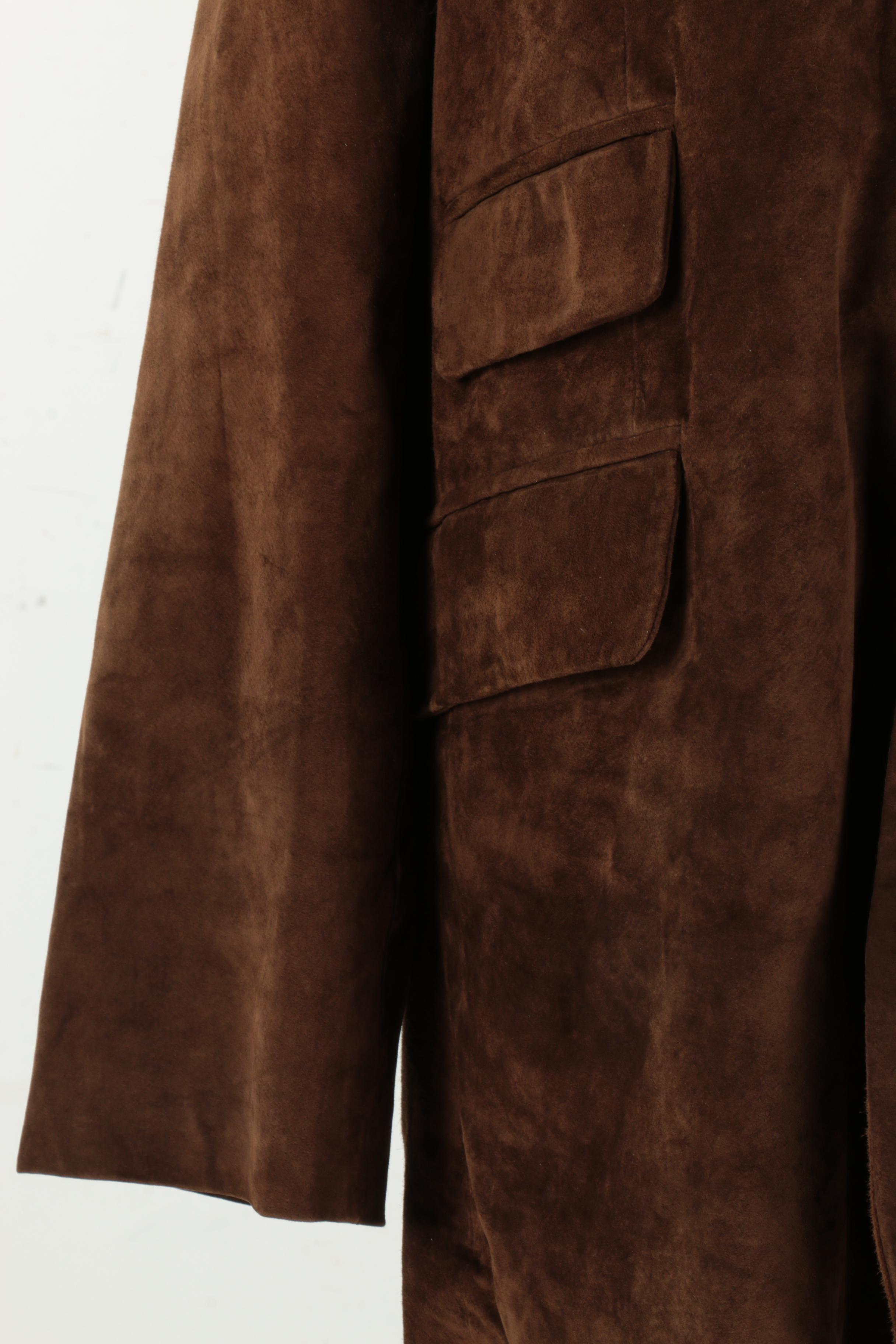 Brown Suede Orvis Blazer