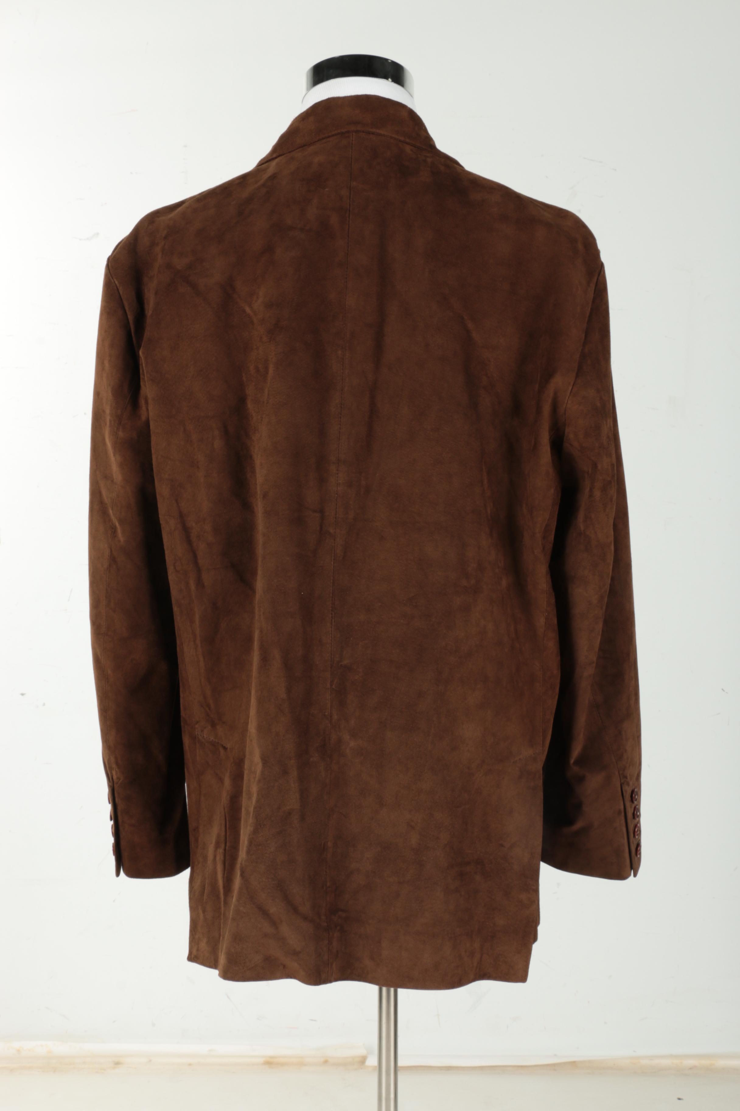 Brown Suede Orvis Blazer