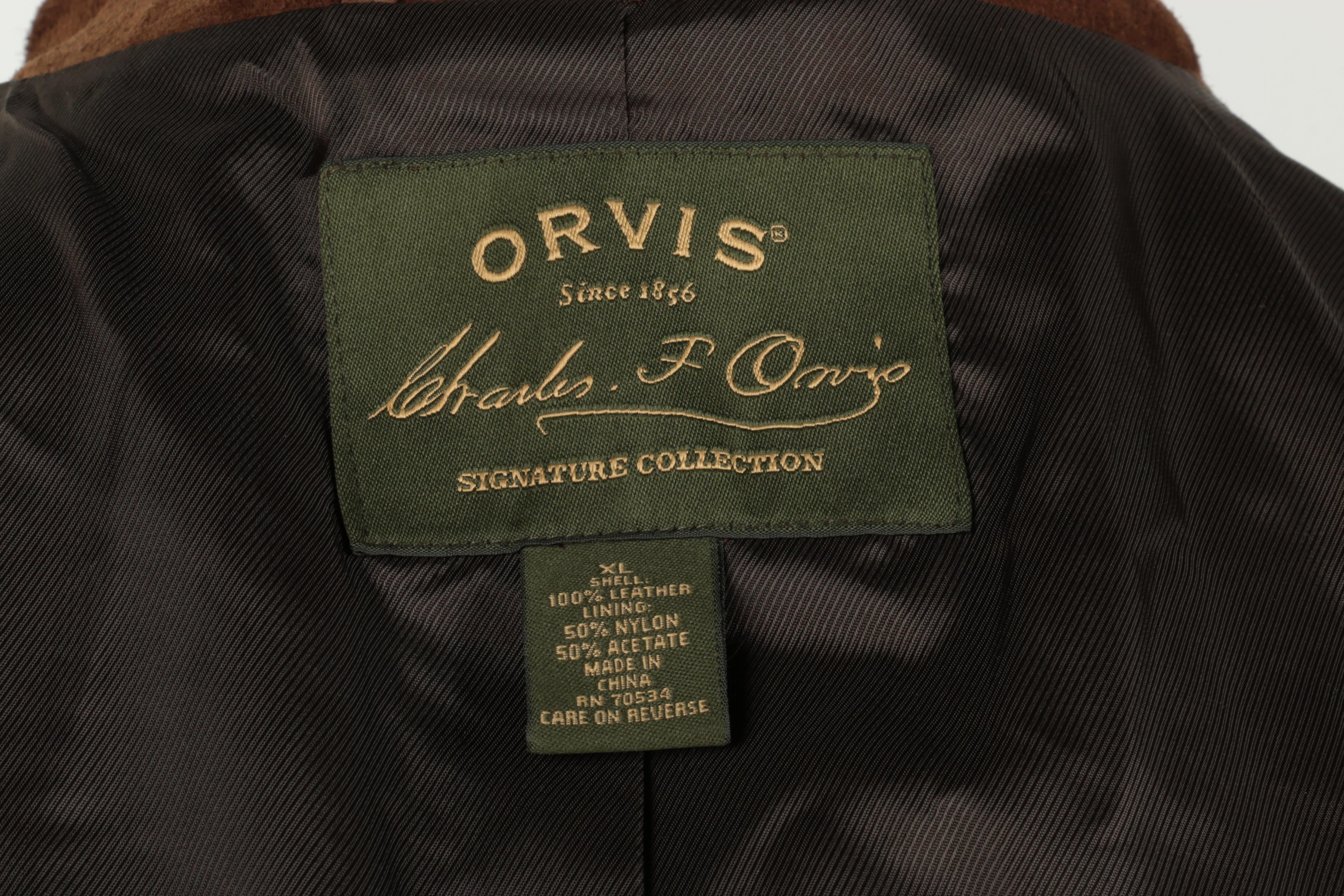 Brown Suede Orvis Blazer