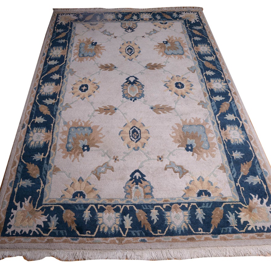 Hand Knotted Tibetan Wool Area Rug by Tufenkian Carpets