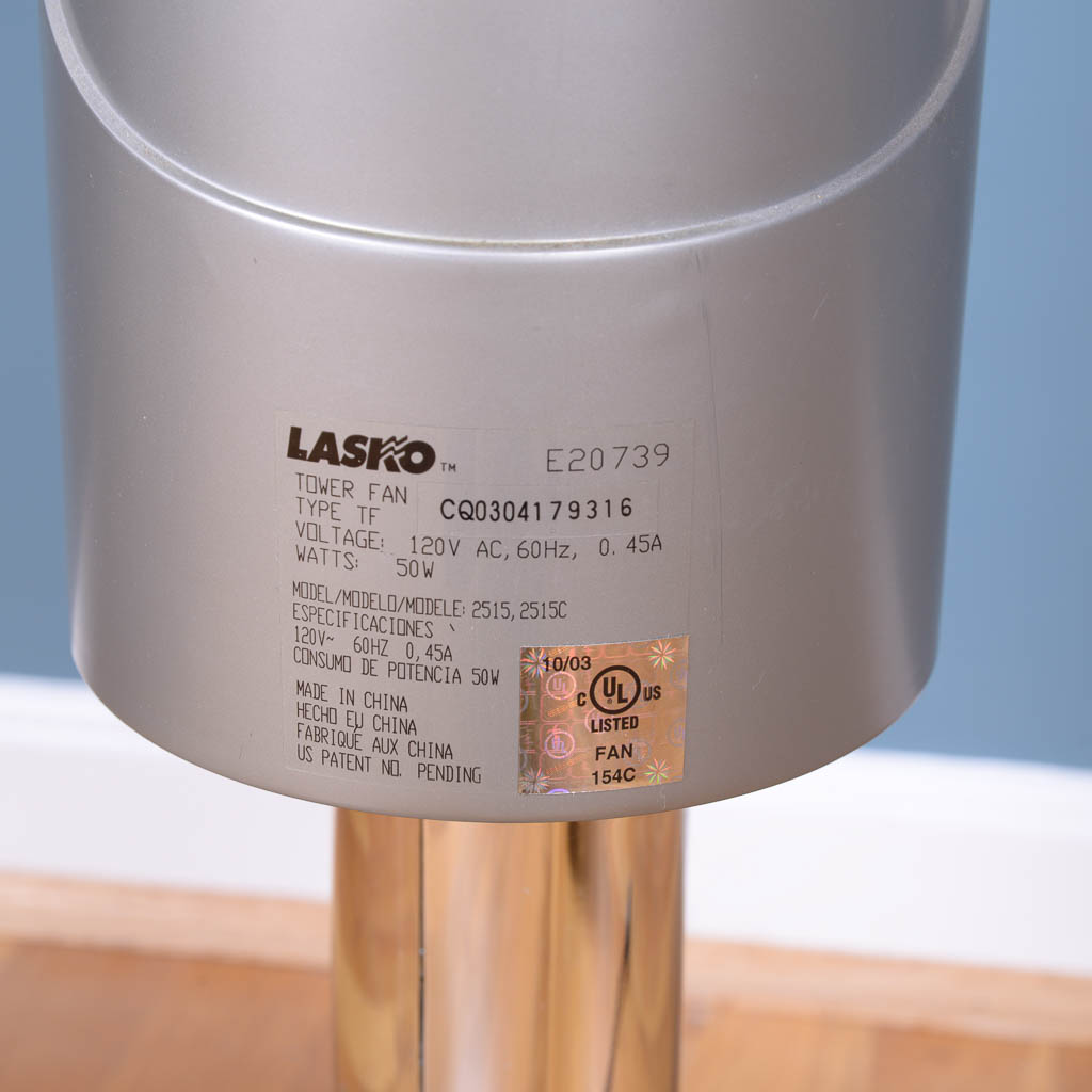 Haier Portable Air Conditioner and Lasko Tower Fan