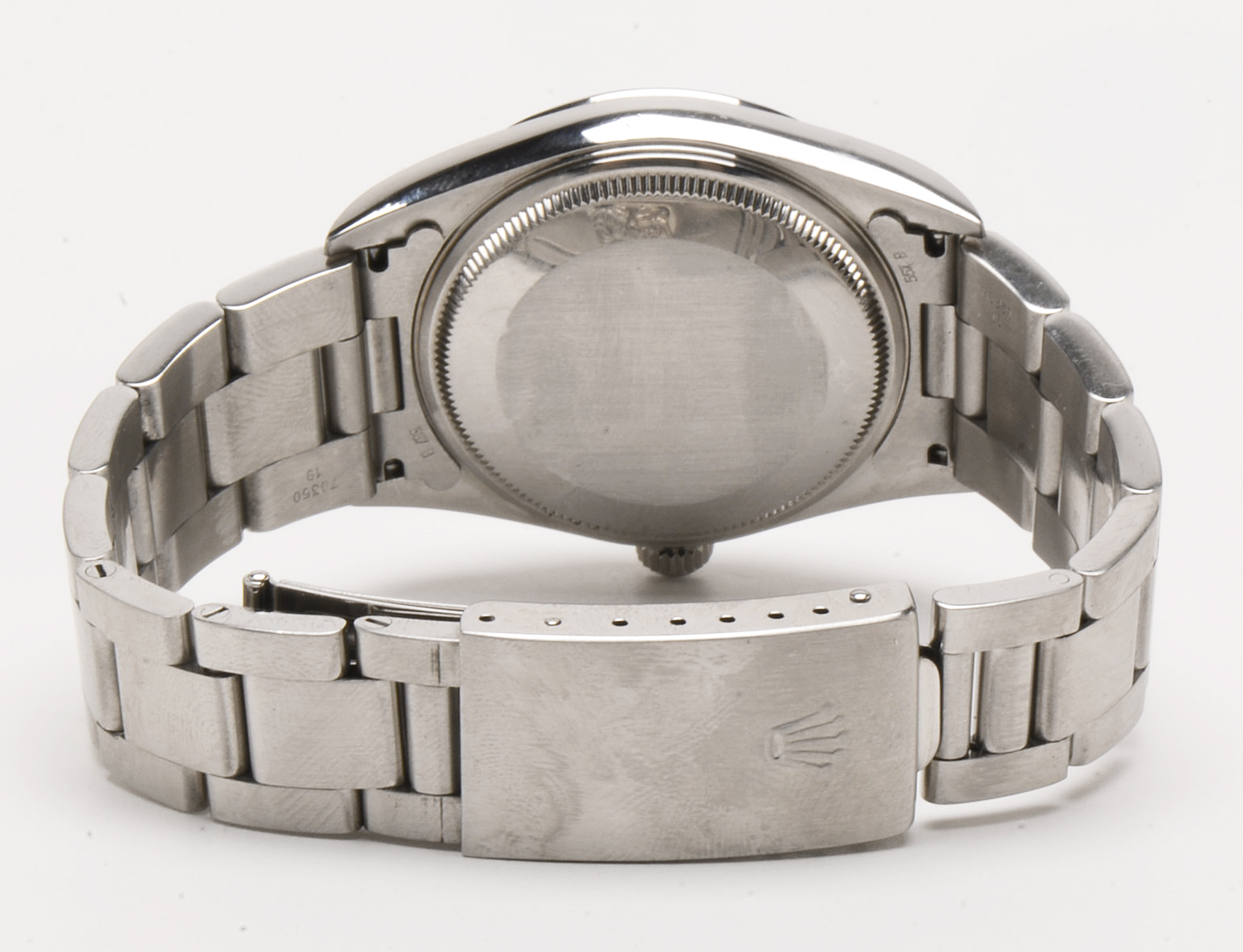 Rolex Perpetual Air-King Stainless Steel White Roman Automatic