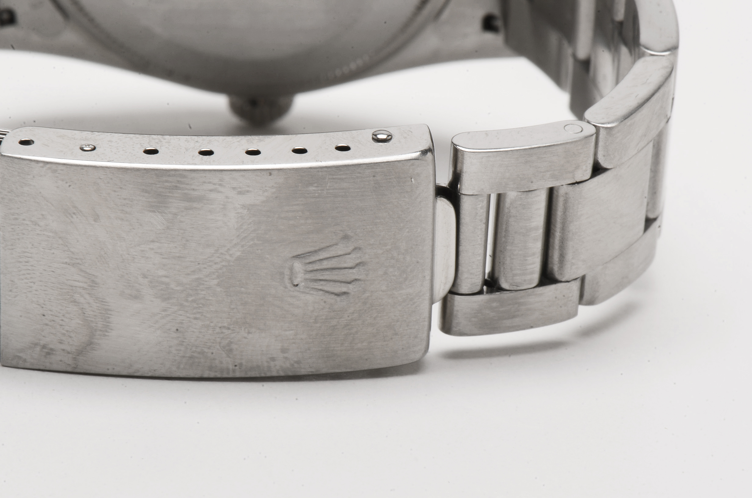 Rolex Perpetual Air-King Stainless Steel White Roman Automatic