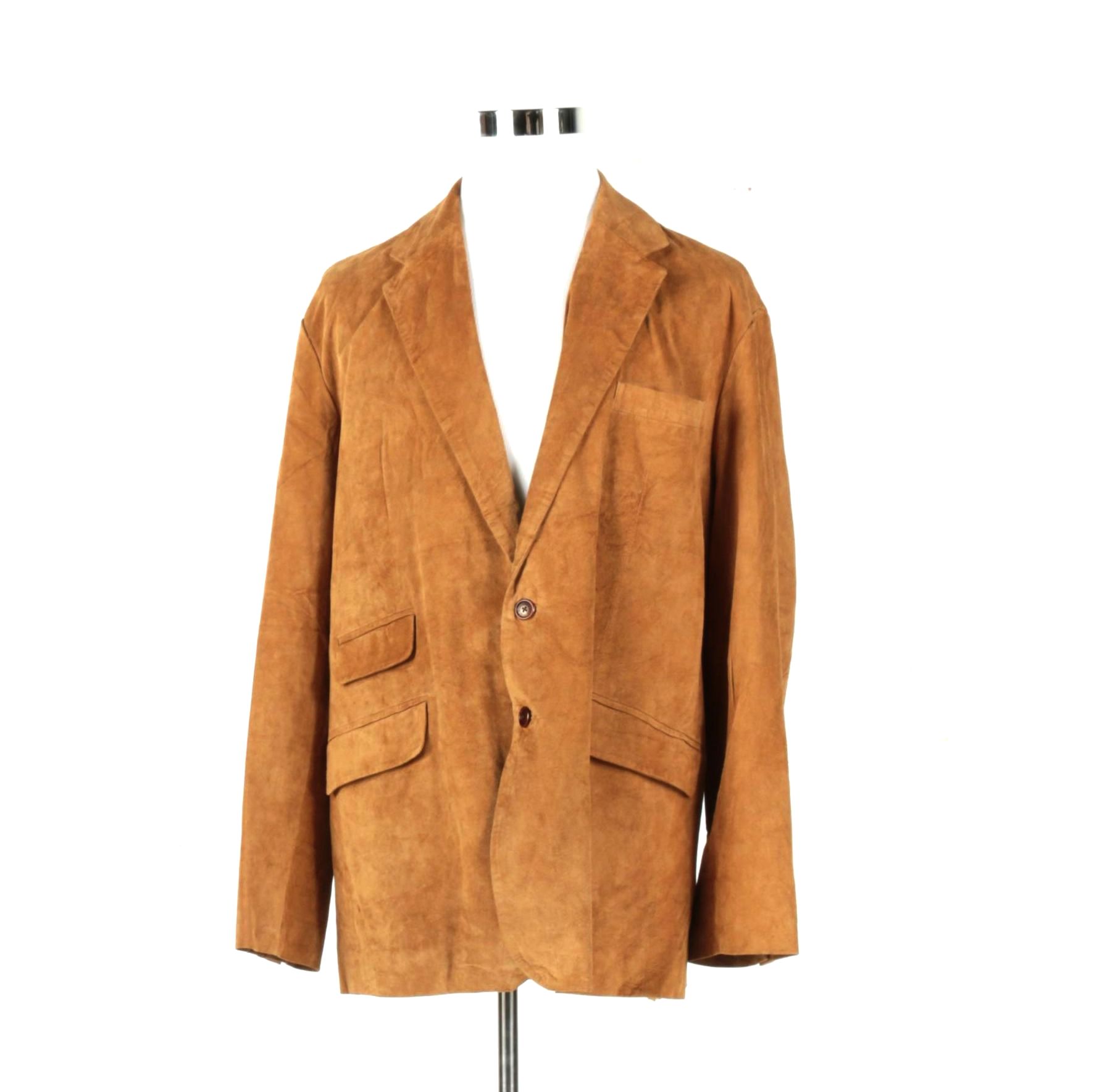 Tan Suede Orvis Blazer
