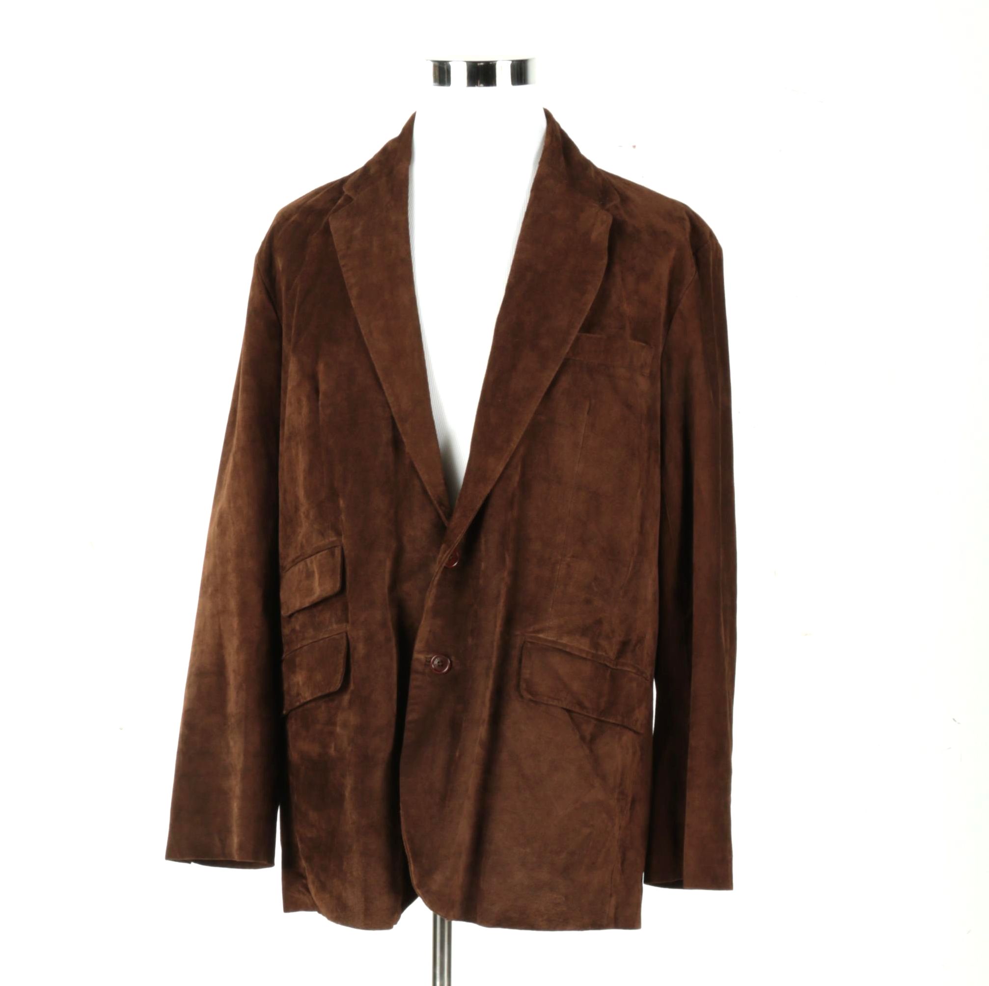 Brown Suede Orvis Blazer