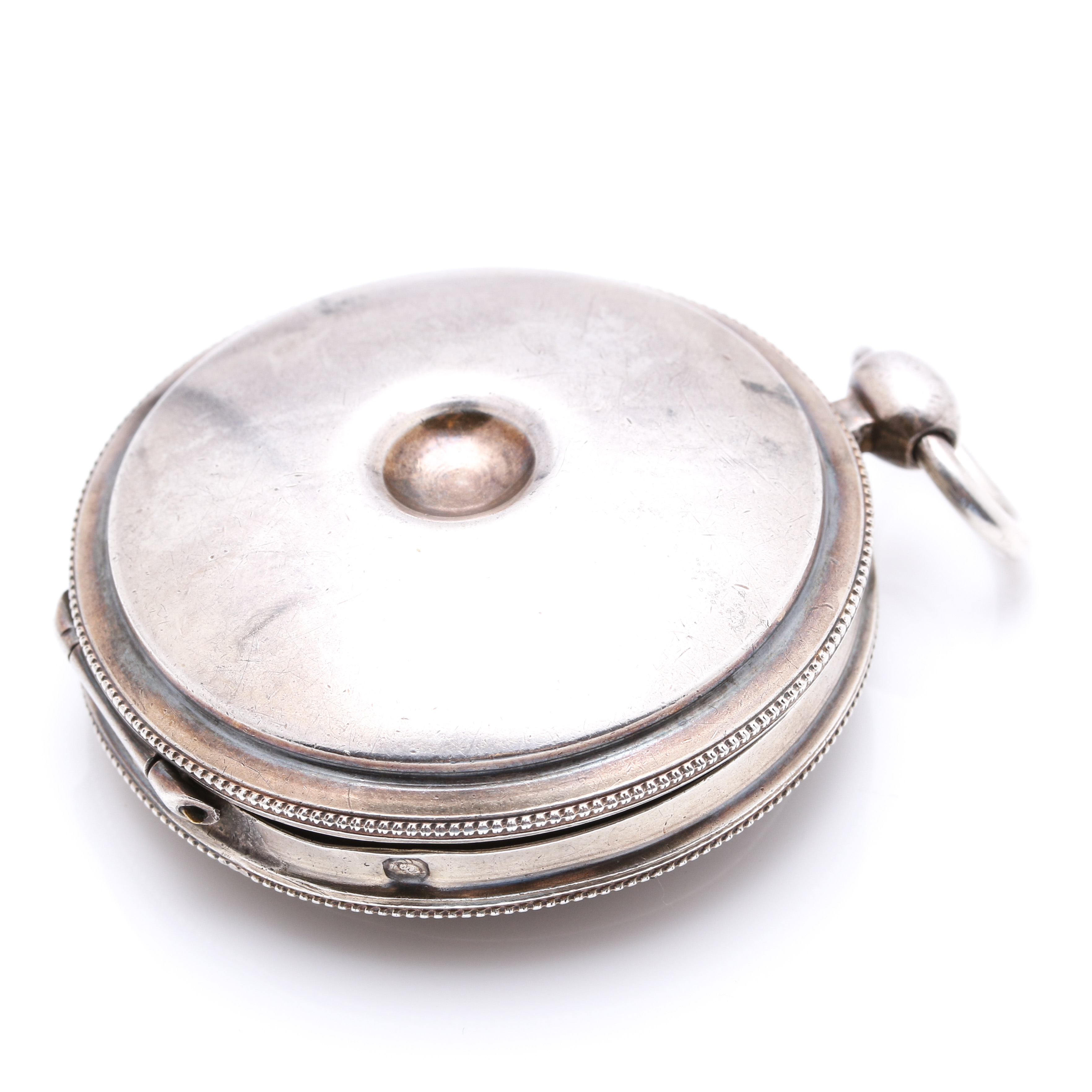 Antique Sterling Silver Rosary Case