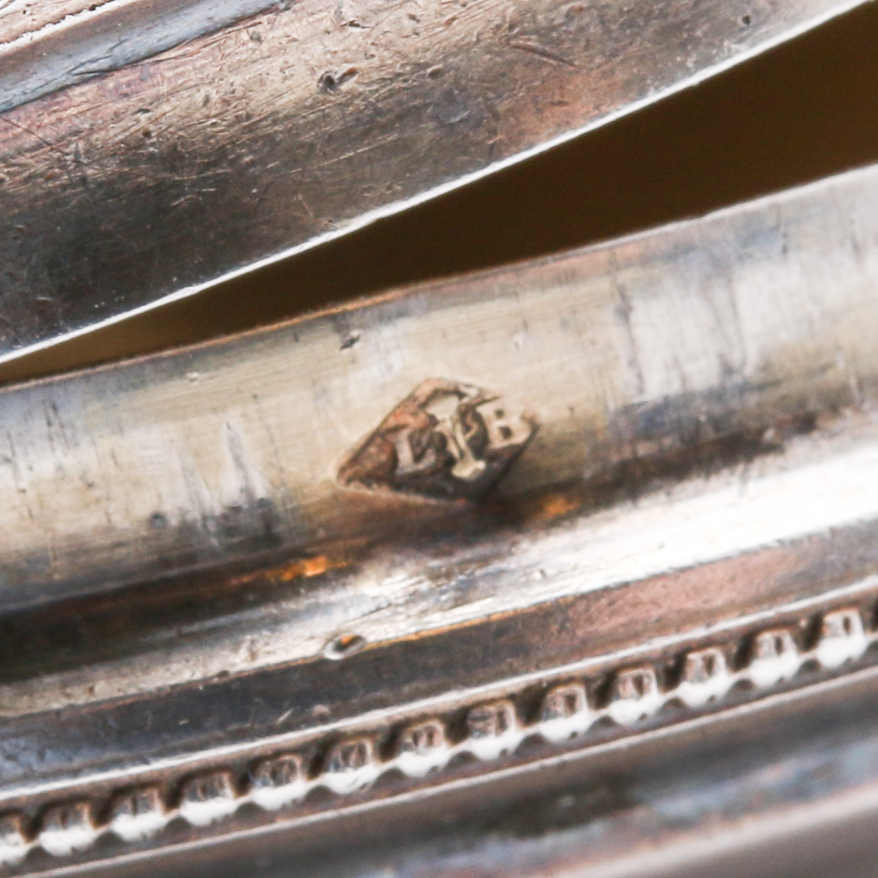 Antique Sterling Silver Rosary Case