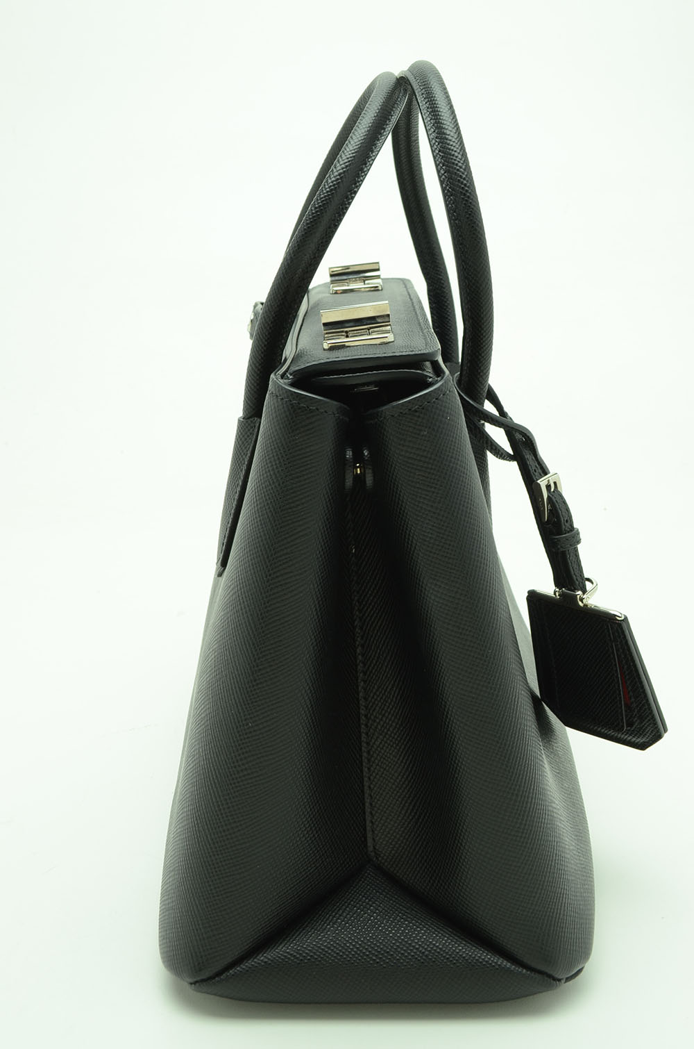 Prada Saffiano Leather Twin Tote