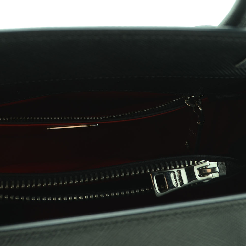 Prada Saffiano Leather Twin Tote