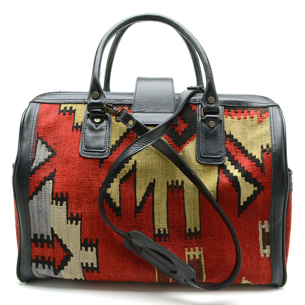 Yun Art Turkish Kilim Carpet Bag