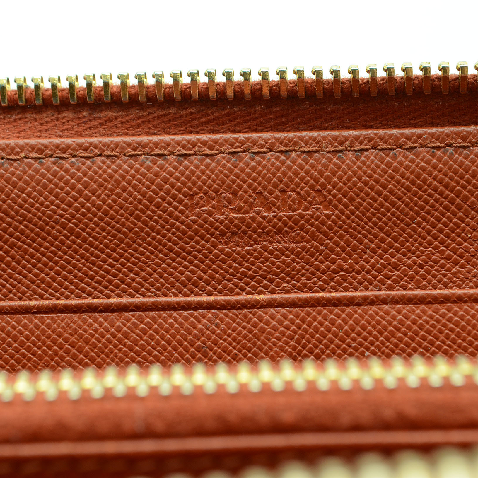 Prada Saffiano Leather Zip-Around Wallet