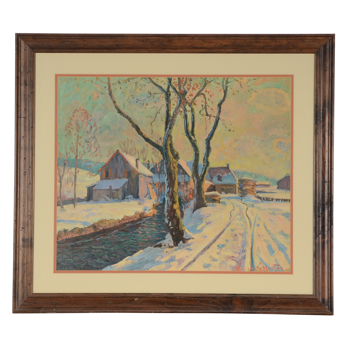 Offset Lithograph after William S. Horton