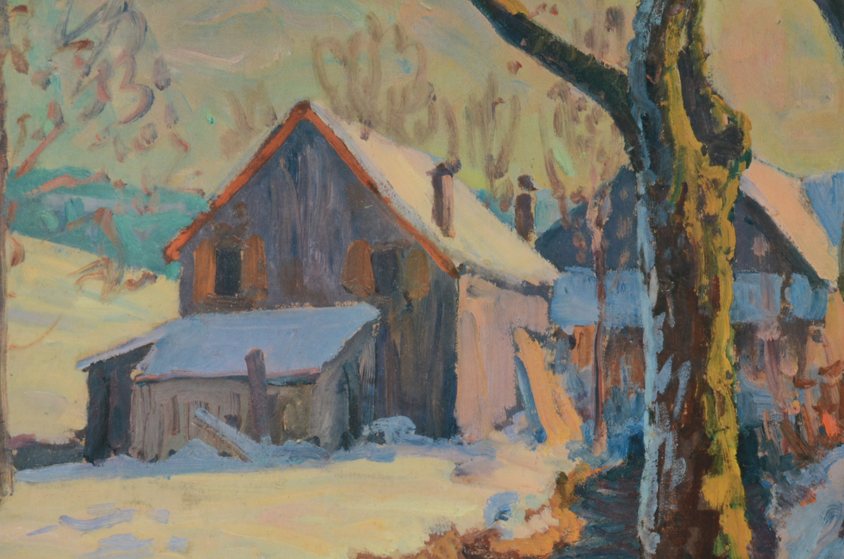 Offset Lithograph after William S. Horton