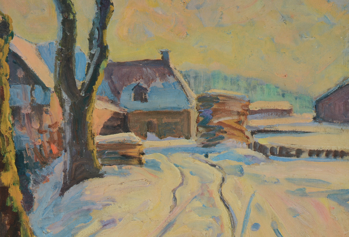 Offset Lithograph after William S. Horton