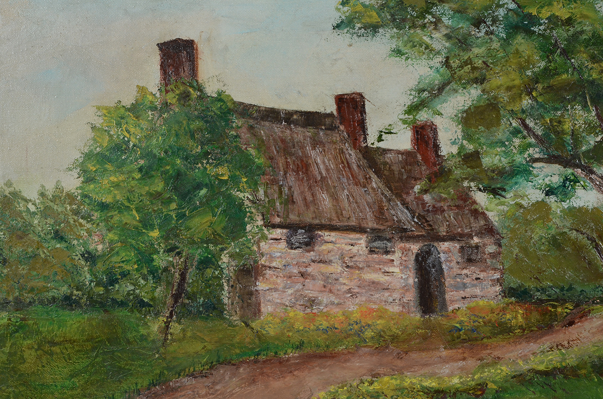 Signed Original Oil Landscape on Canvas