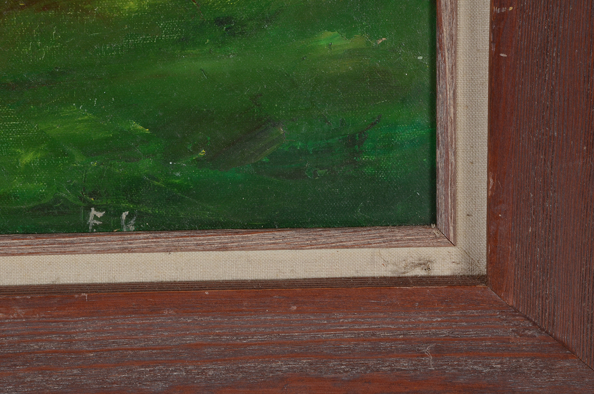 Signed Original Oil Landscape on Canvas