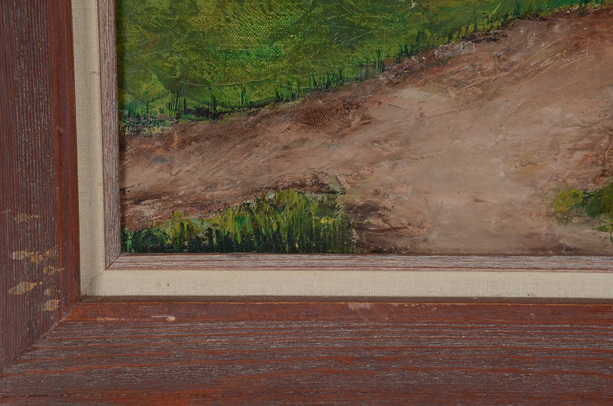 Signed Original Oil Landscape on Canvas