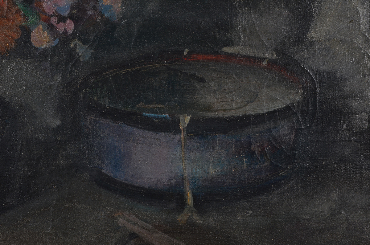 John Ellsworth Weis Original Oil Still Life on Canvas