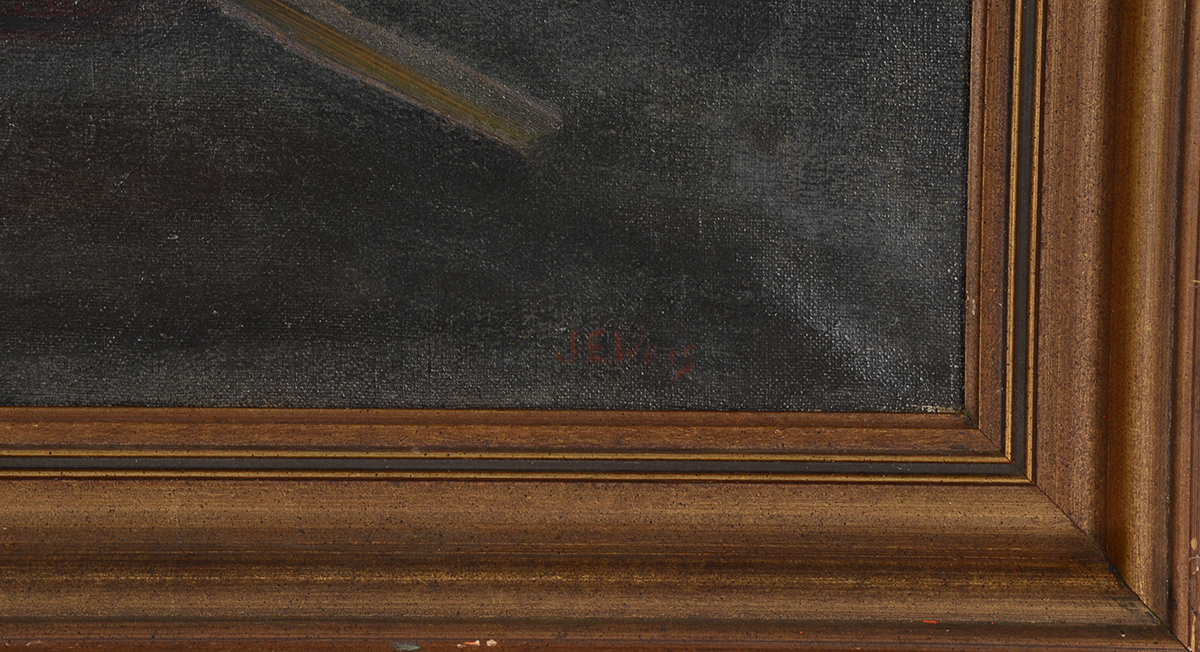 John Ellsworth Weis Original Oil Still Life on Canvas