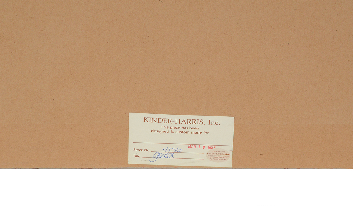 Kinder-Harris Decorative Offset Lithographic Reproduction