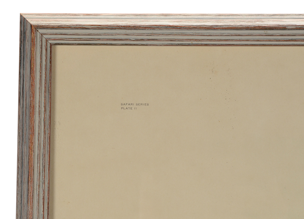 John Ruthven Signed Limited Edition Offset Lithograph "African Elephants"