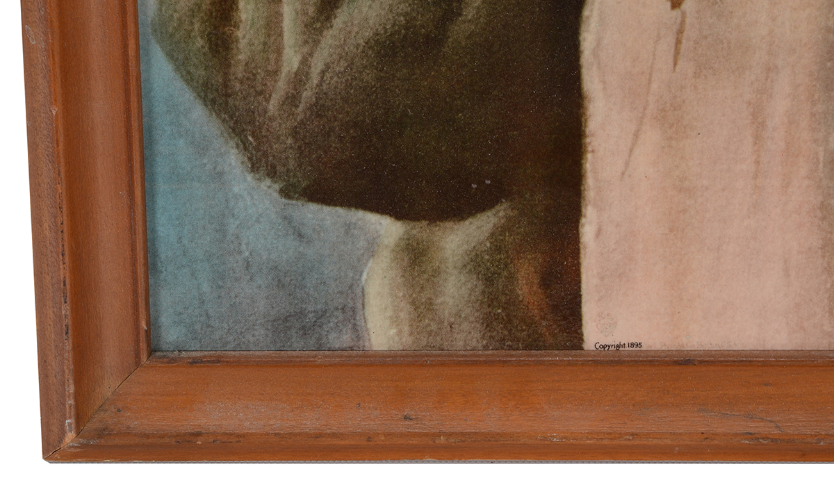 Offset Lithographic Reproduction of 1895 Advertisement for George Wiedemann Brewing Co.