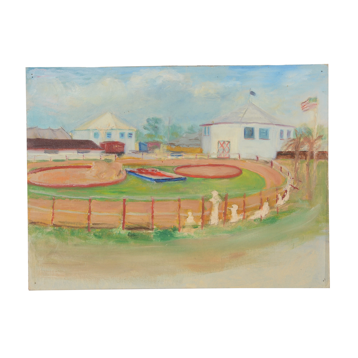 Dora McCollister Original Oil on Canvas Board