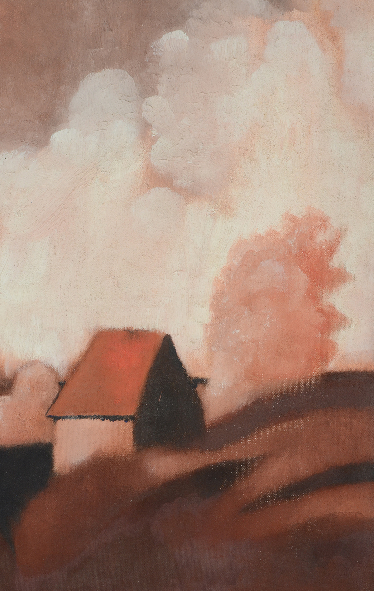 David Cramer Original 1972 Oil Painting on Canvas