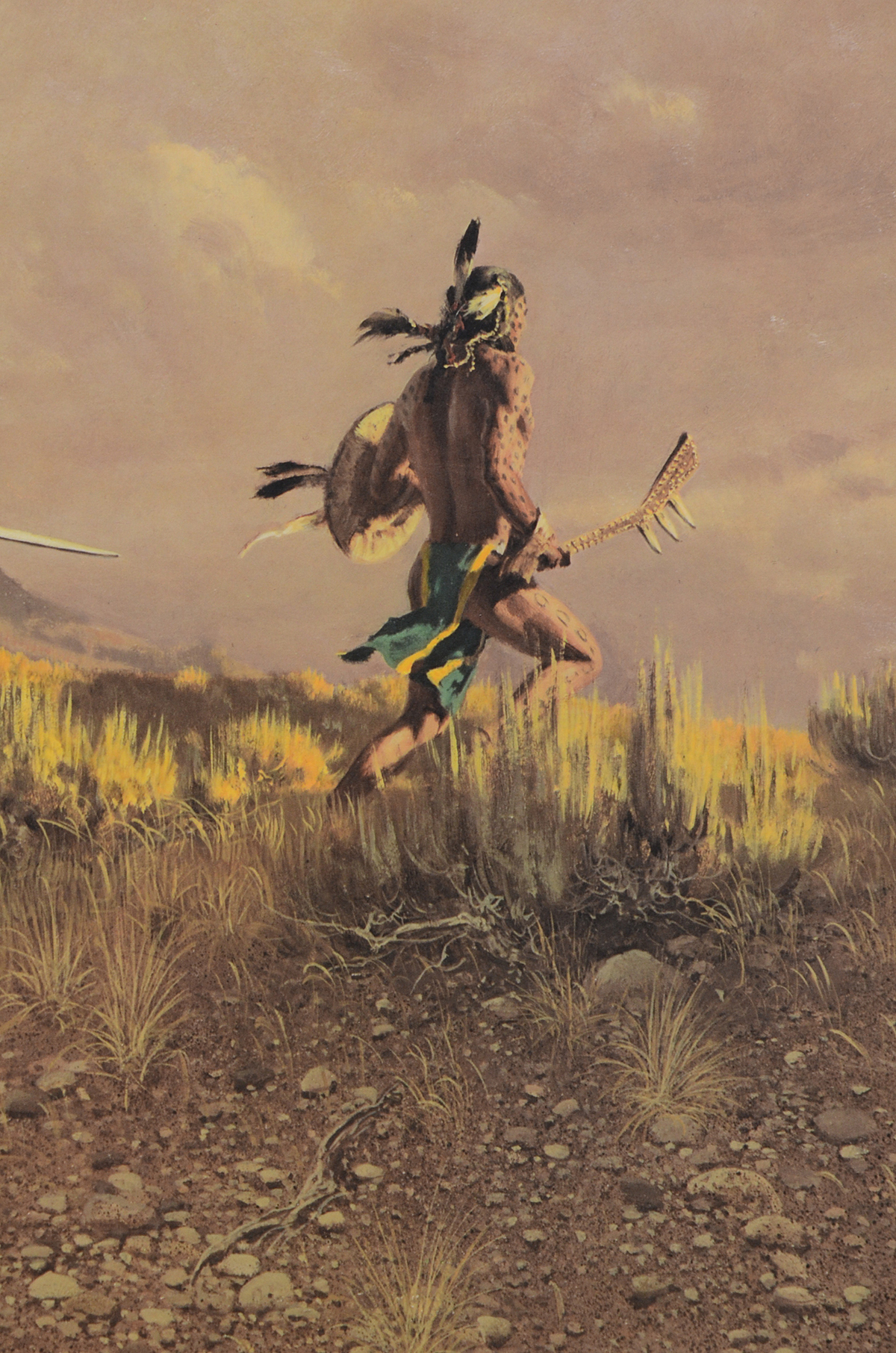 Frank McCarthy Signed Limited Edition Offset Lithograph "The Warriors"