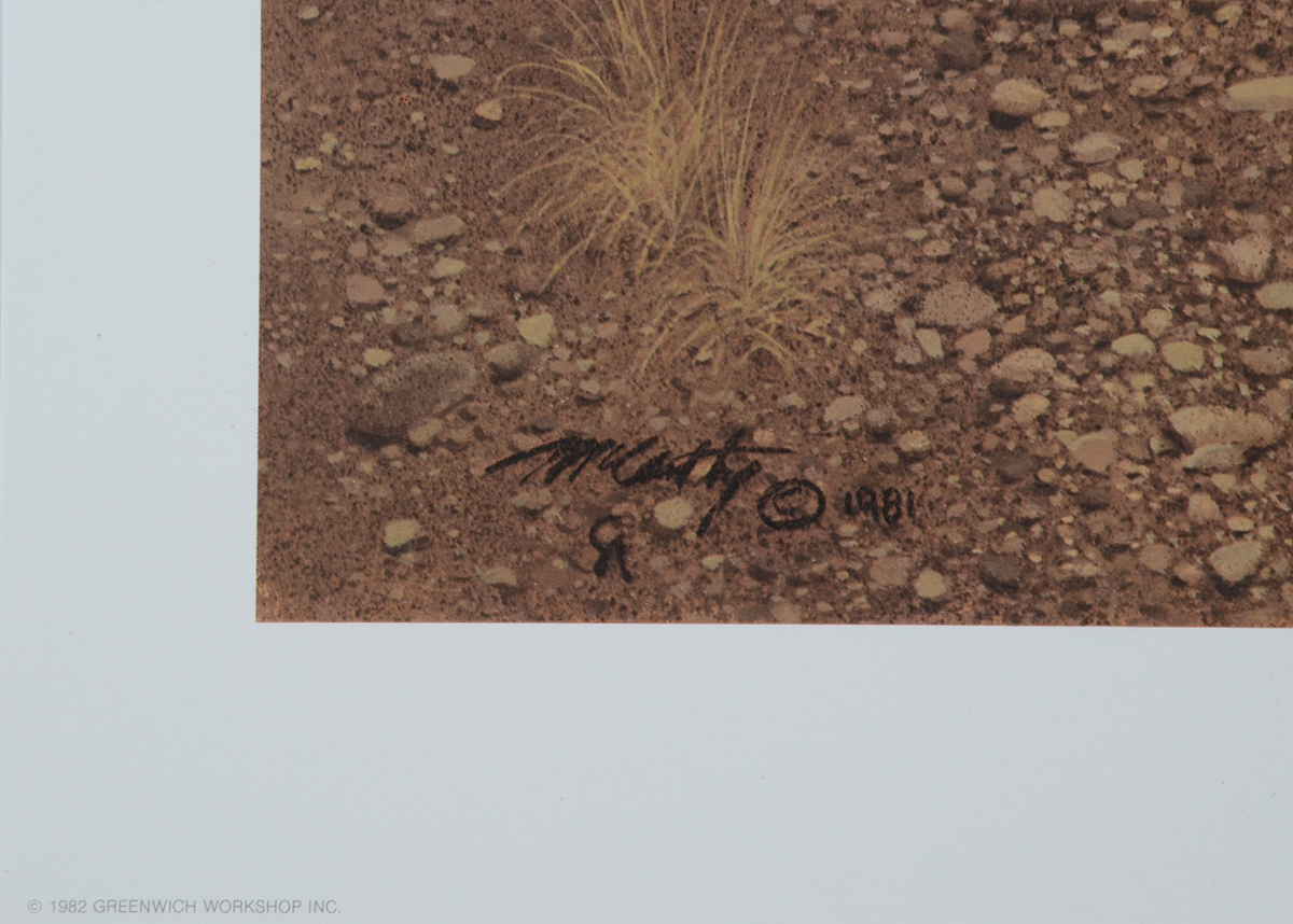 Frank McCarthy Signed Limited Edition Offset Lithograph "The Warriors"