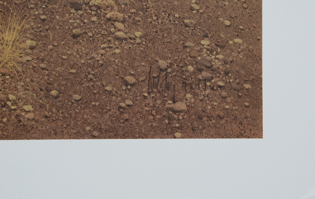 Frank McCarthy Signed Limited Edition Offset Lithograph "The Warriors"