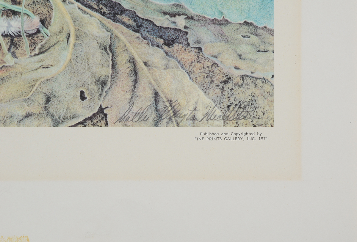 Pair of Sallie Ellington Middleton Signed Offset Lithographs