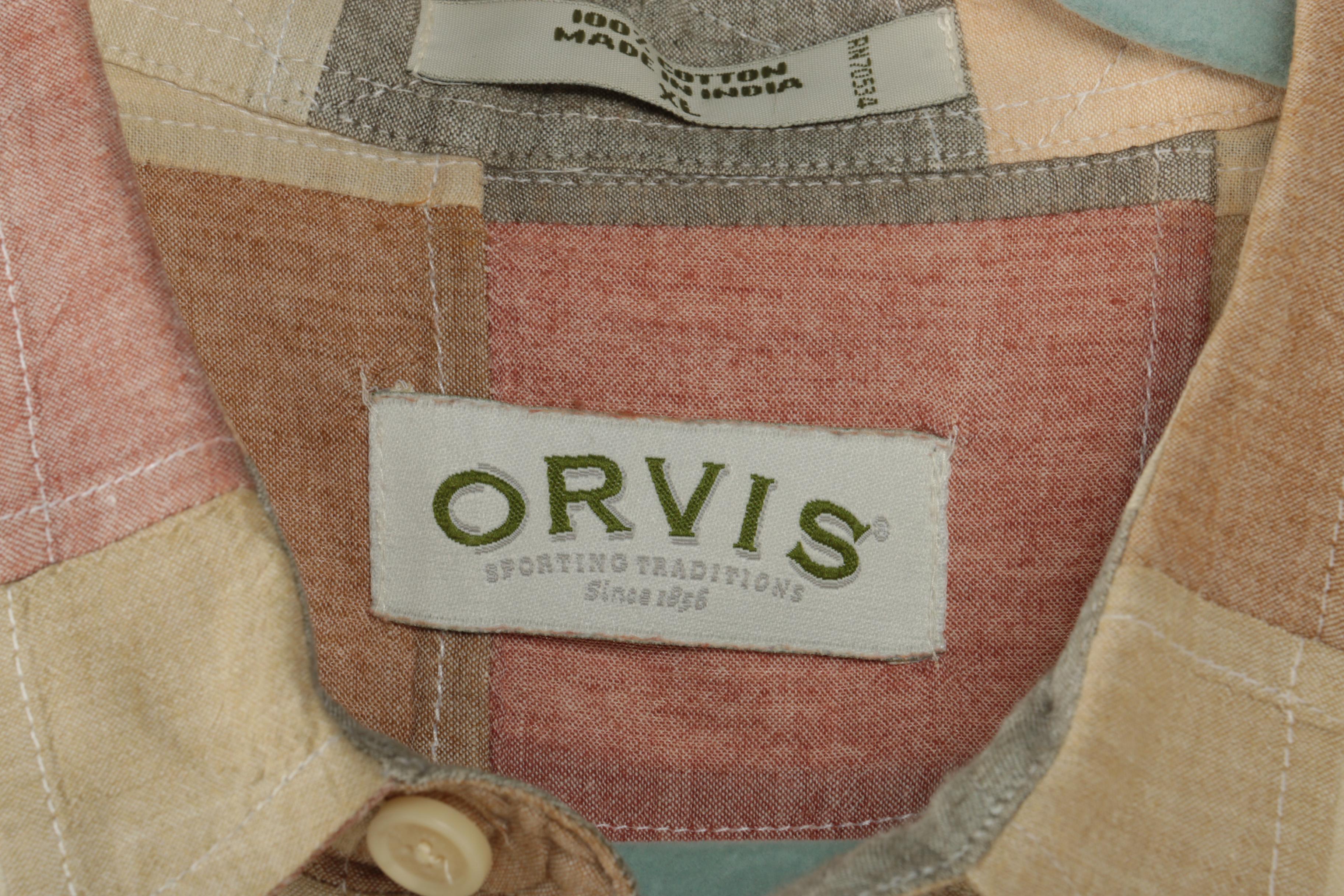 Men's Button Down Tops Including Brooks Brothers