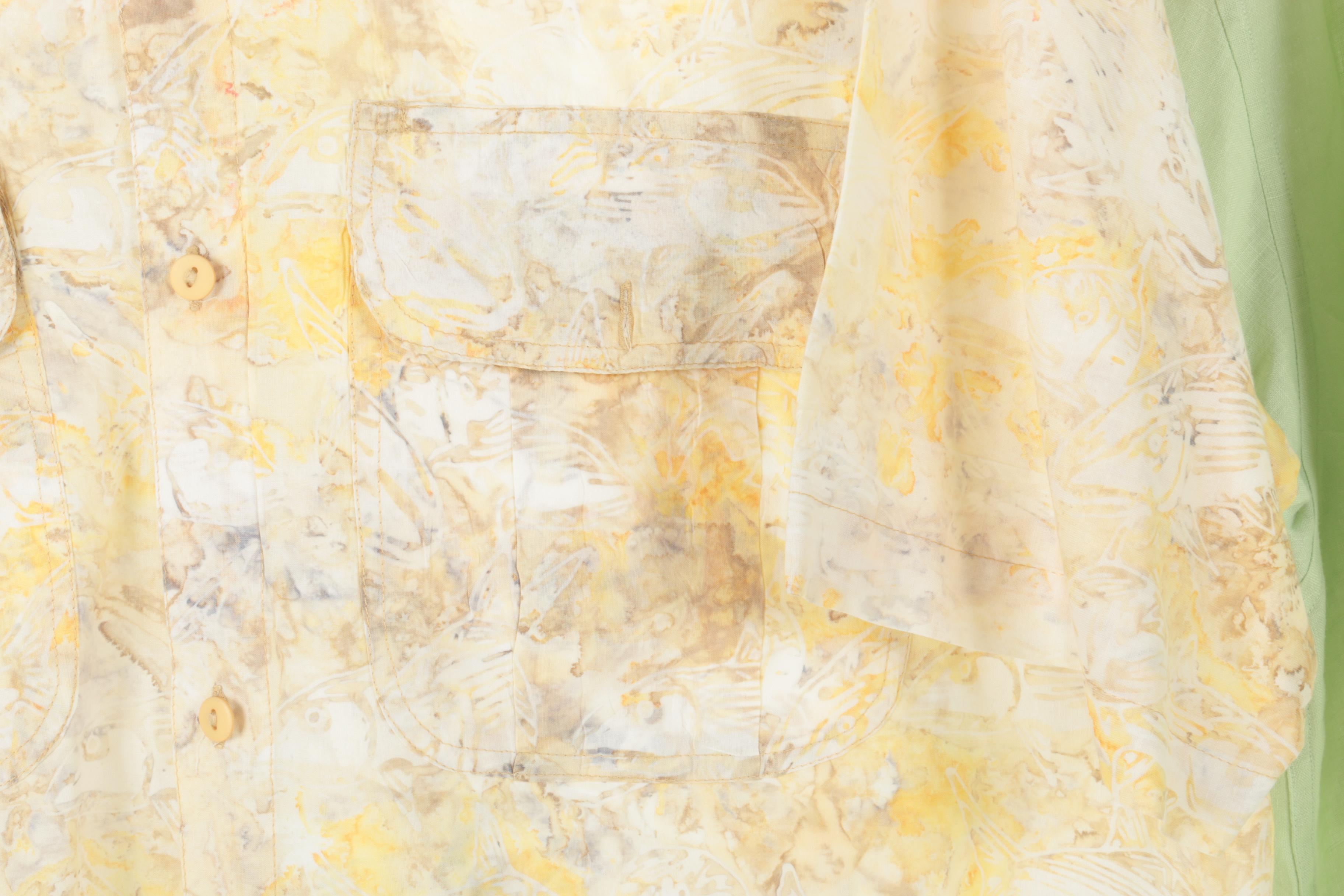 Men's Button Down Tops Including Brooks Brothers