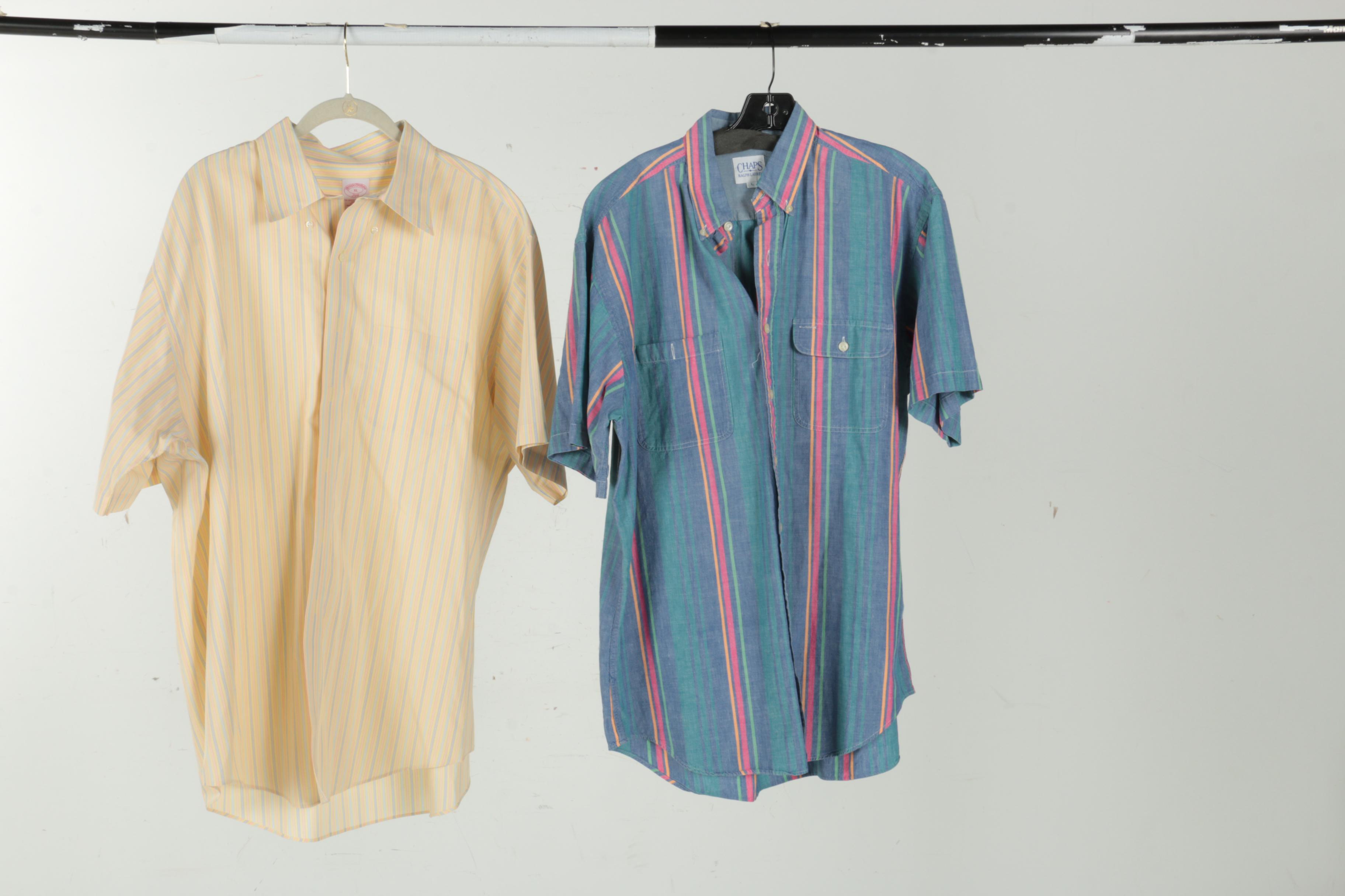Men's Button Down Tops Including Brooks Brothers