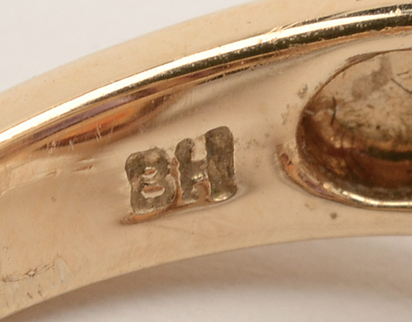 14K Yellow Gold Multi-Stone Quatrefoil Ring