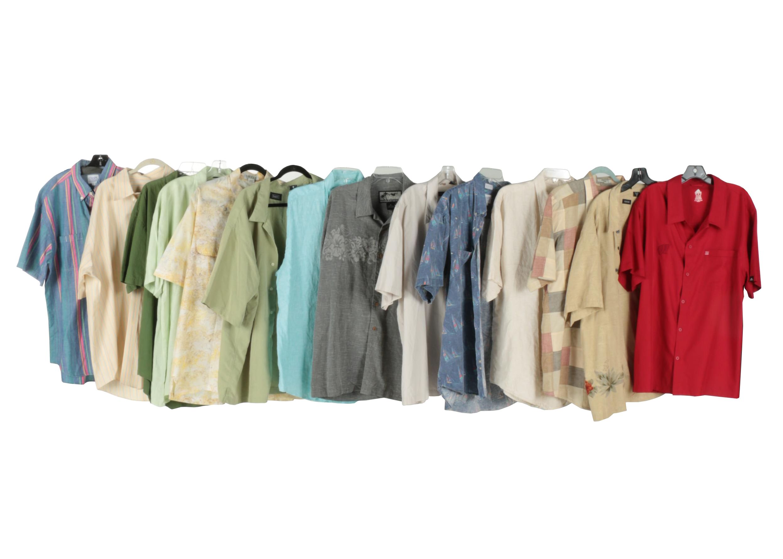 Men's Button Down Tops Including Brooks Brothers