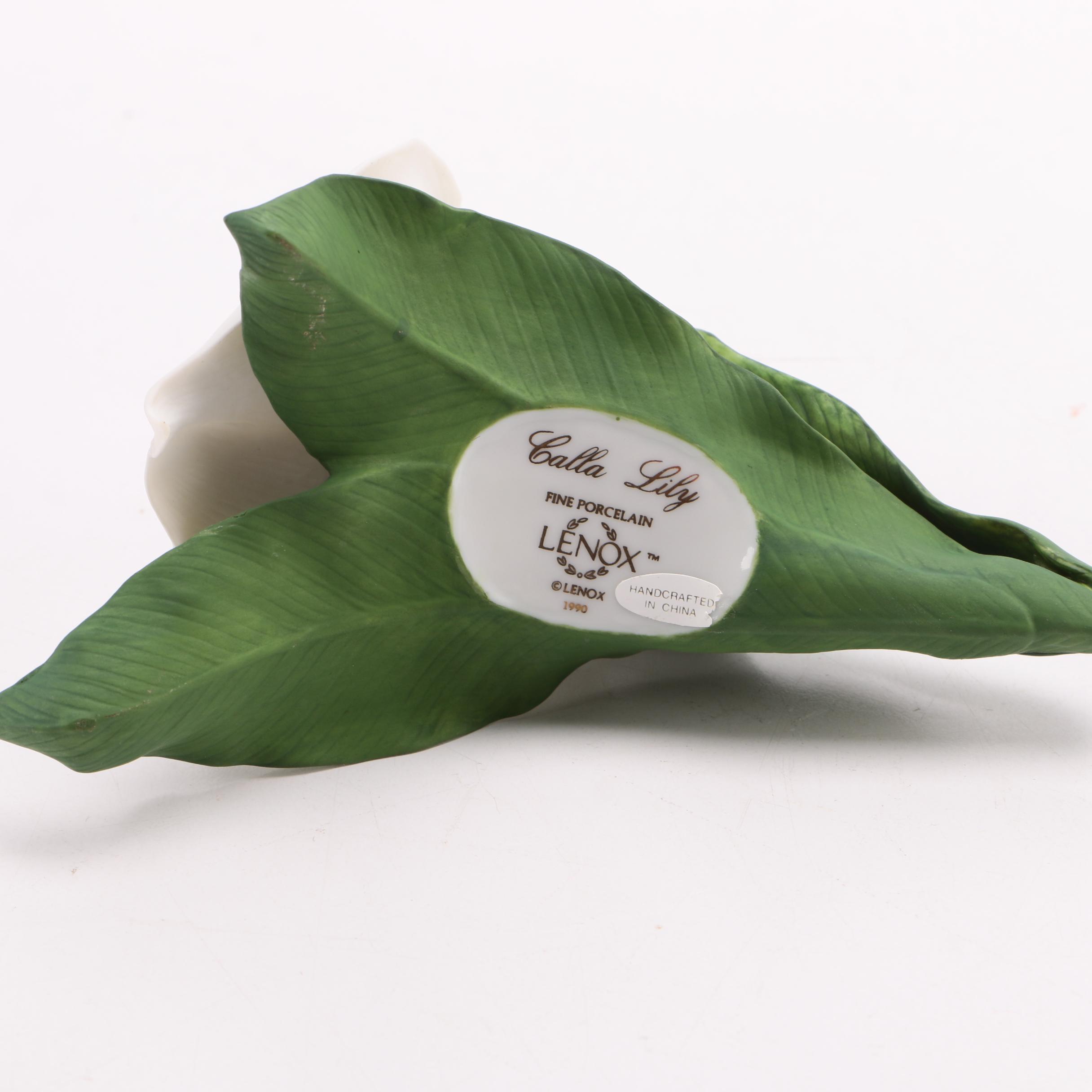 Lenox Porcelain Flower Figurines