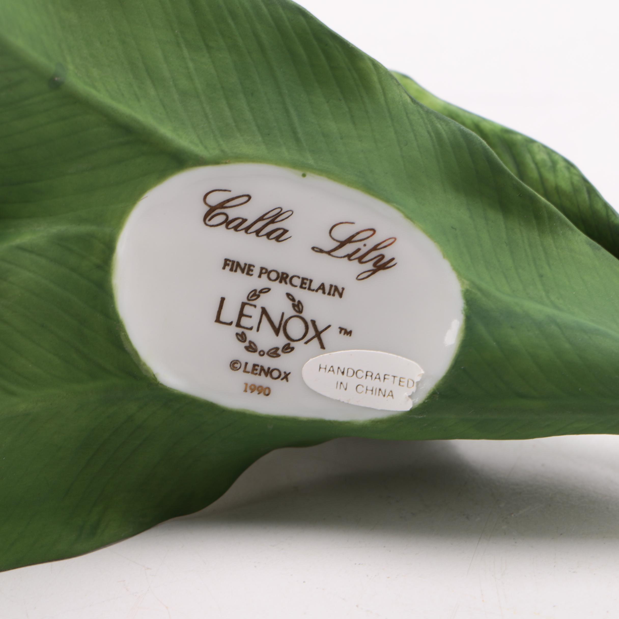 Lenox Porcelain Flower Figurines