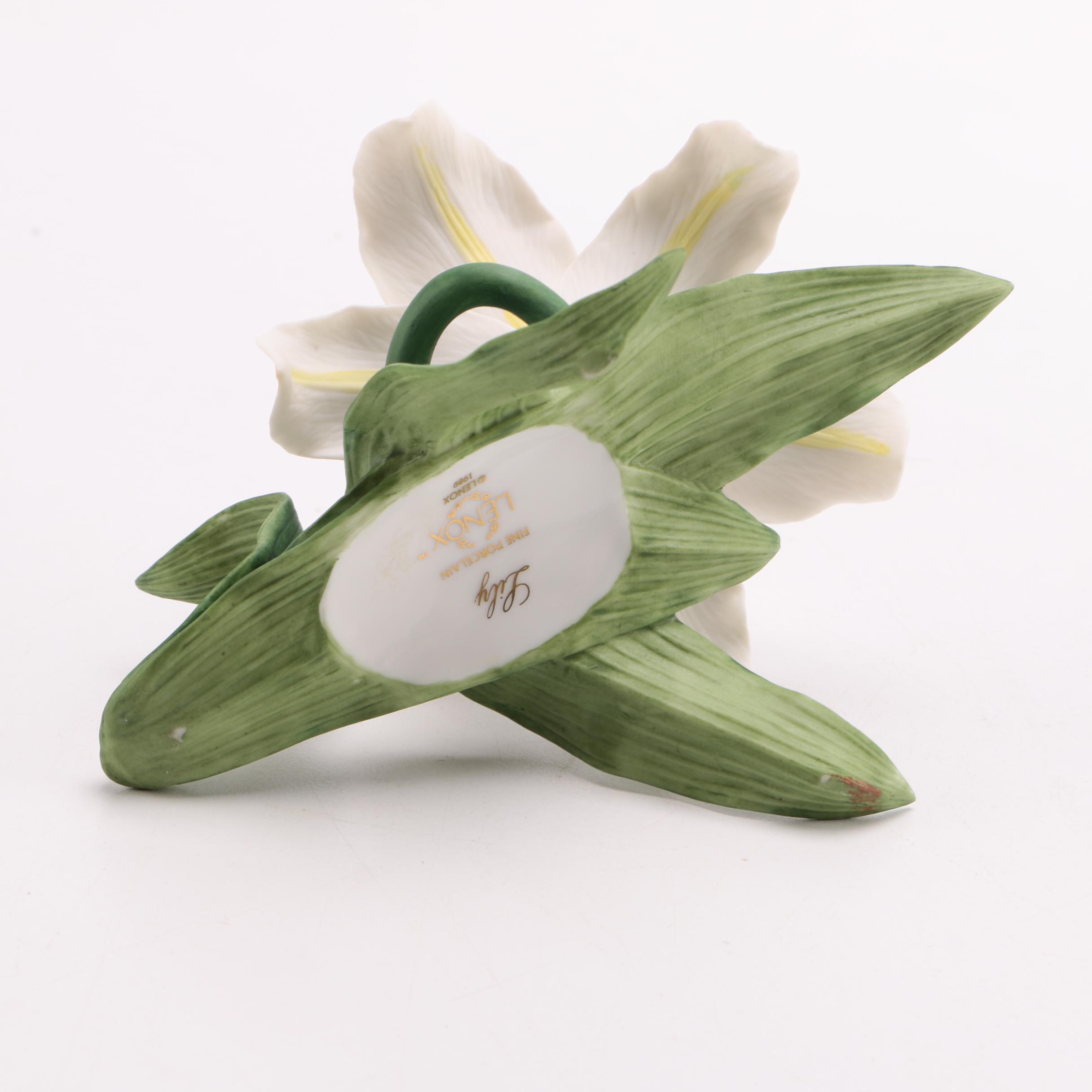 Lenox Porcelain Flower Figurines