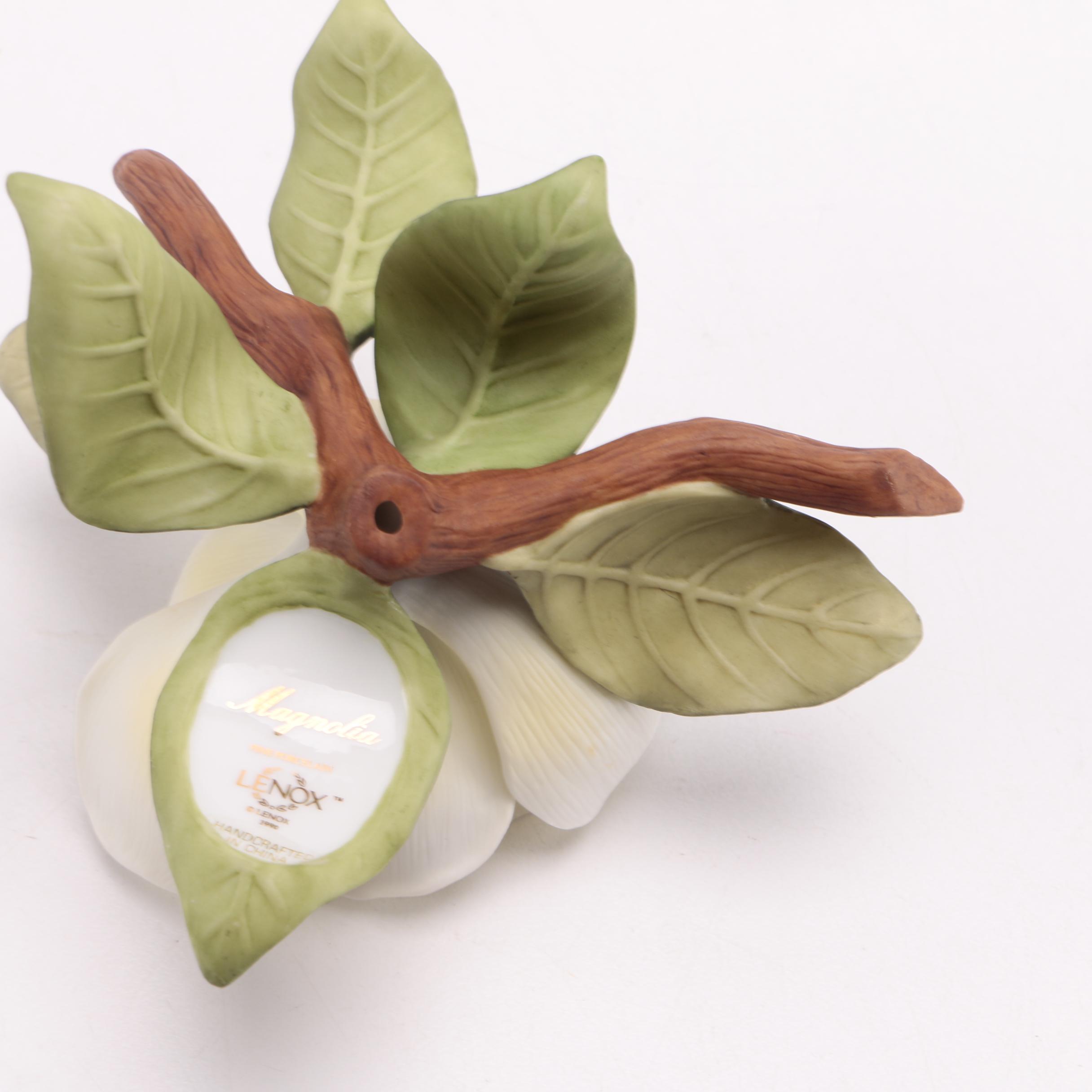 Lenox Porcelain Flower Figurines