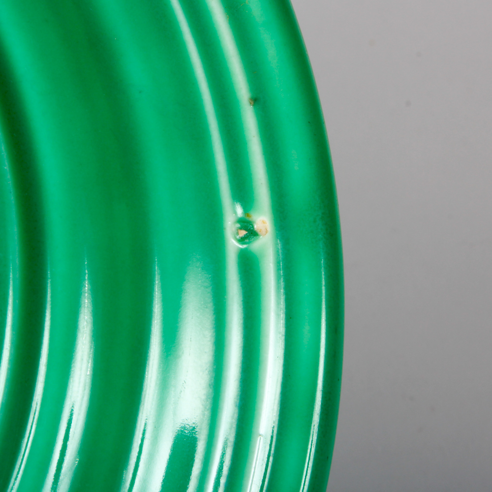 Collection of Vintage Fiestaware Grill Plates Including Radiation Red