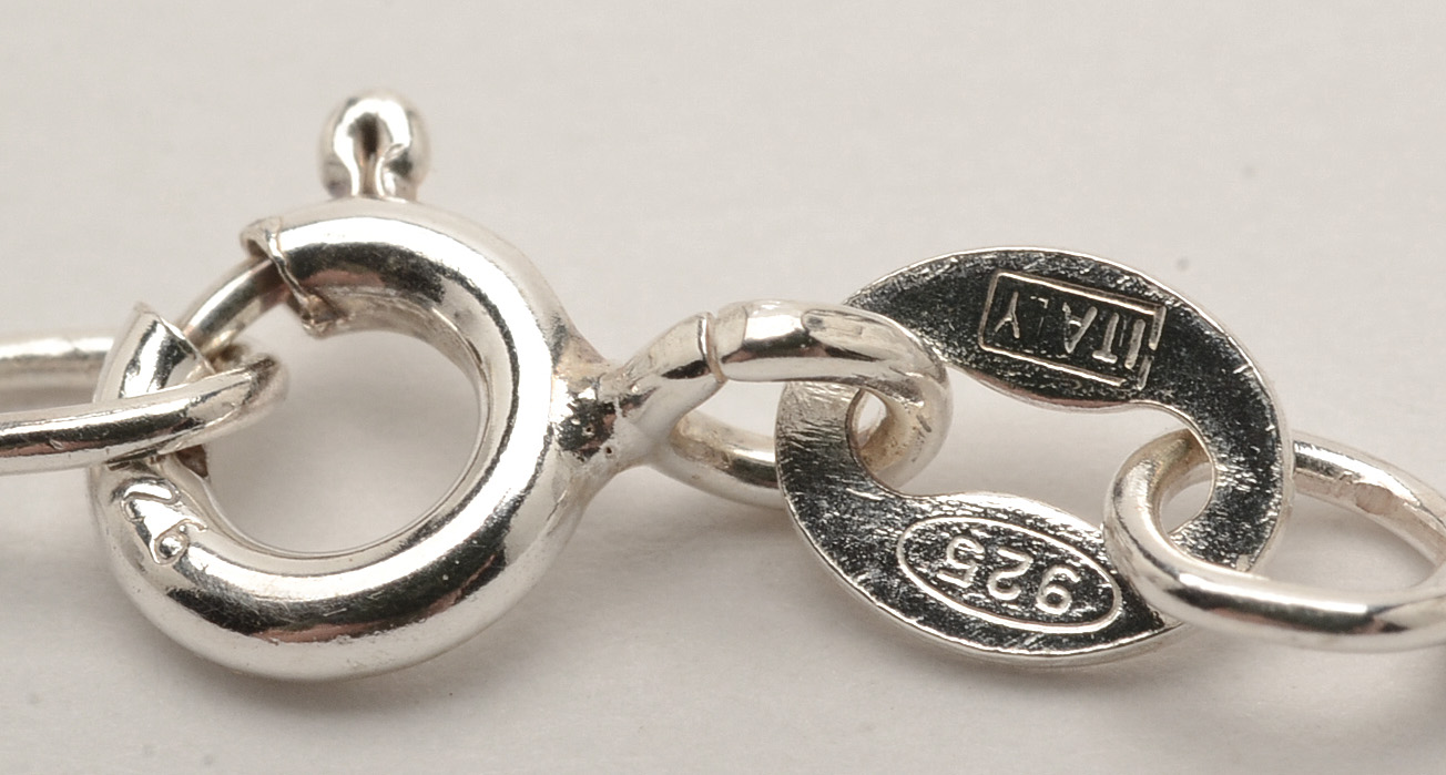 Sterling Silver Tanzanite Pendant Necklace